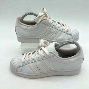 adidas Superstar Foundation J White Women's Shoes Size 5.5